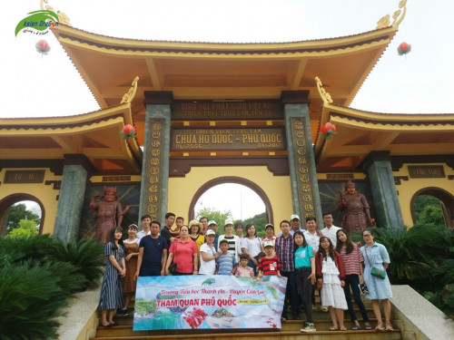Chào mừng đoàn trường tiểu học Thạnh An - Huyện Cần Giờ tham quan Phú Quốc